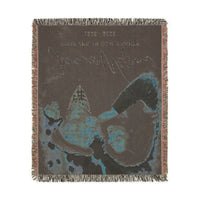 Personalized Memorial Woven Blanket — "Forever in Our Hearts" Custom Name & Years