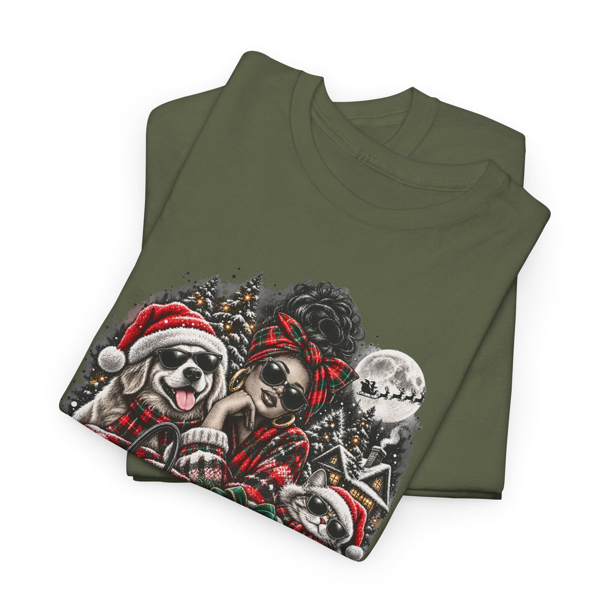 Christmas Vibes Kingdom Mindset Graphic T-Shirt