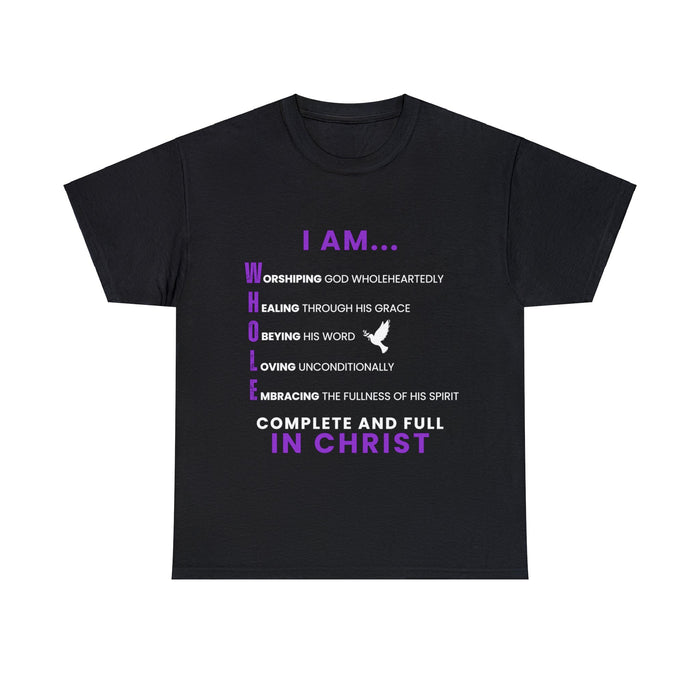 I AM... Bold Unisex Heavy Cotton Tee