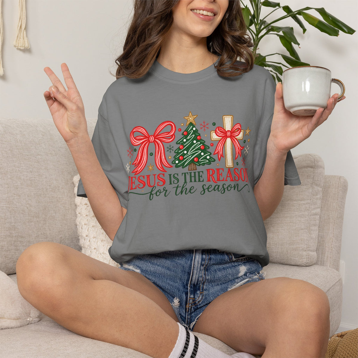 Jesus Is the Reason for the Season Christmas T-Shirt