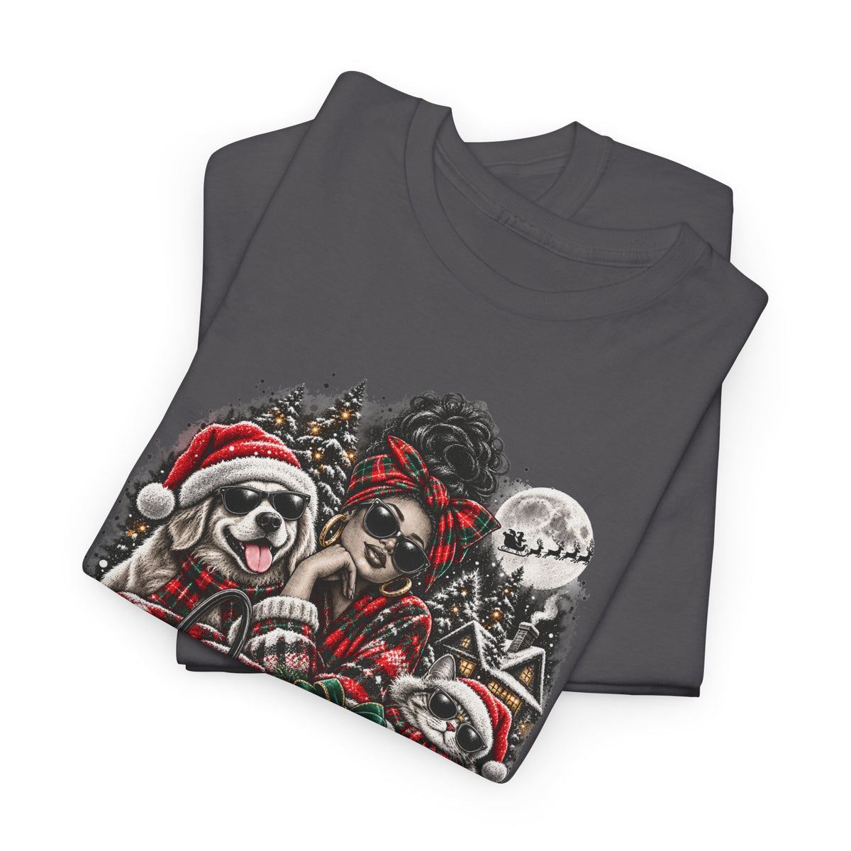 Christmas Vibes Kingdom Mindset Graphic T-Shirt