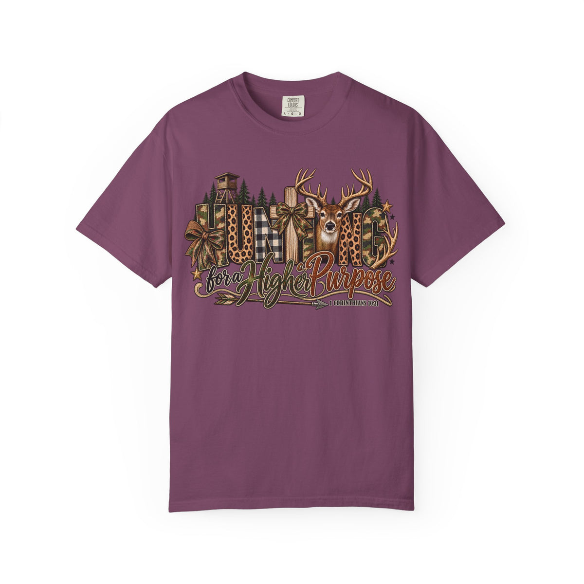 Cozy Hunting Season Wildlife Graphic T-Shirt