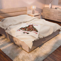 Personalized Christmas Family Photo Blanket
