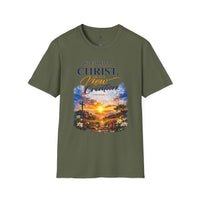 "If Anyone Is in Christ He Is a New Creation" Unisex Tee