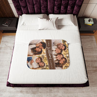 Personalized Family Photo Blanket