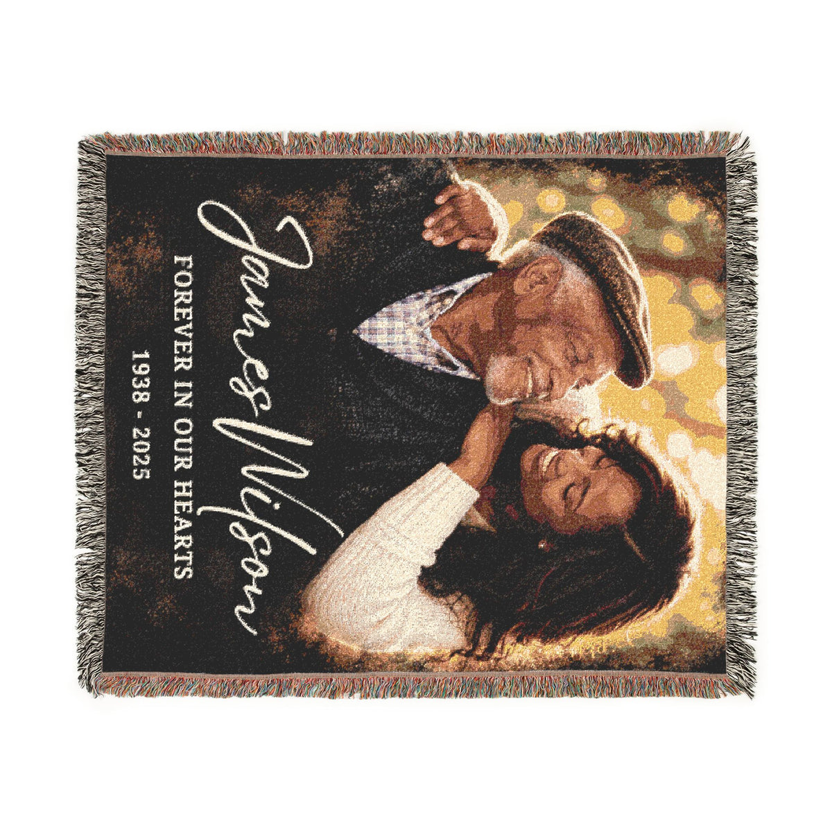 Personalized Photo Woven Blanket