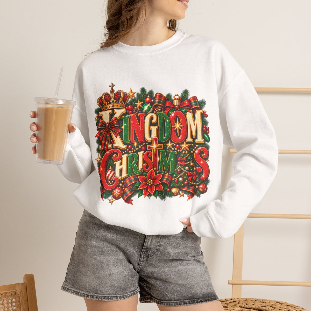 Merry Christmas Kingdom Crewneck Sweatshirt