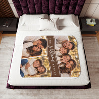 Personalized Family Photo Blanket