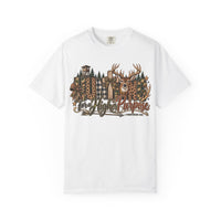 Cozy Hunting Season Wildlife Graphic T-Shirt