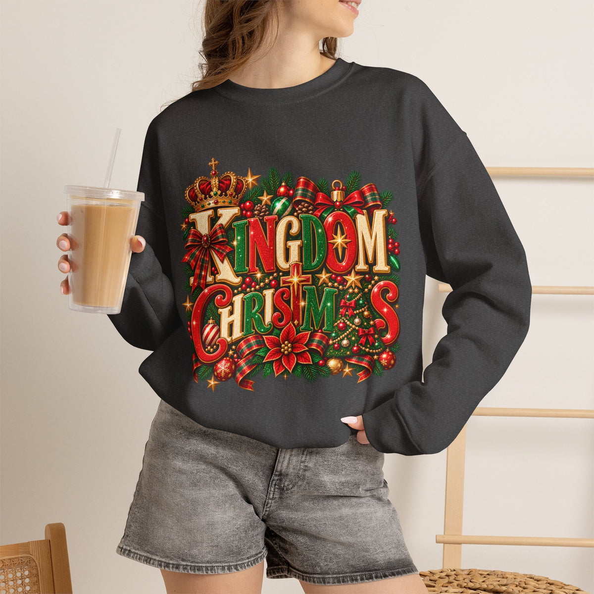Merry Christmas Kingdom Crewneck Sweatshirt