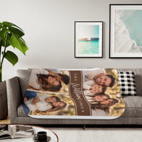 Personalized Family Photo Blanket