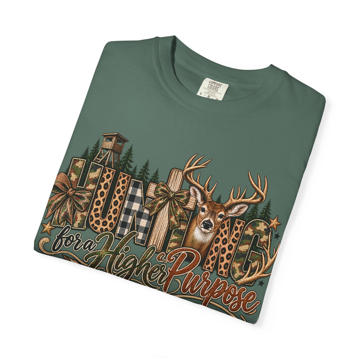 Cozy Hunting Season Wildlife Graphic T-Shirt