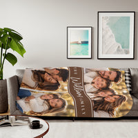 Personalized Family Photo Blanket