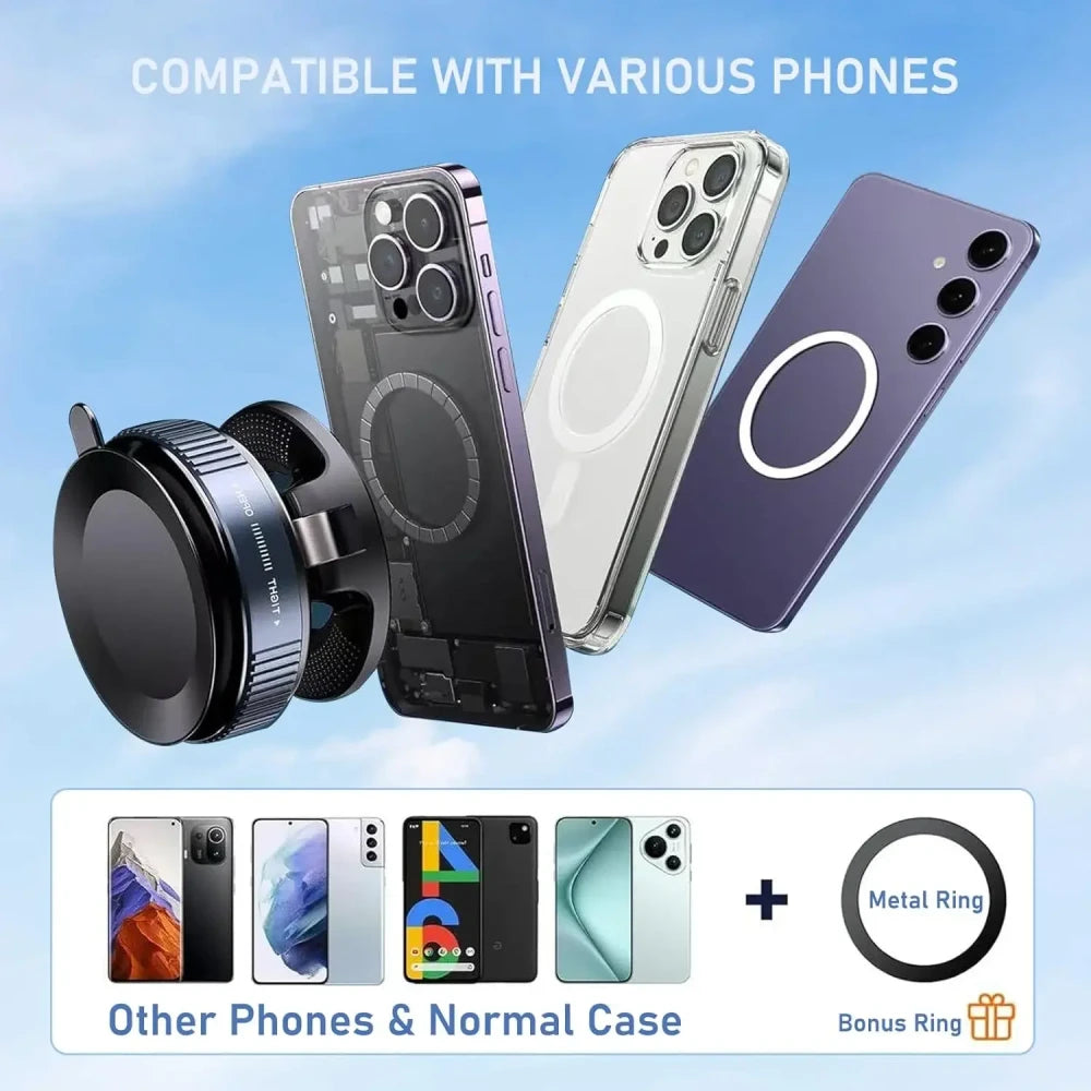 Rotating Magnetic Car Phone Holder