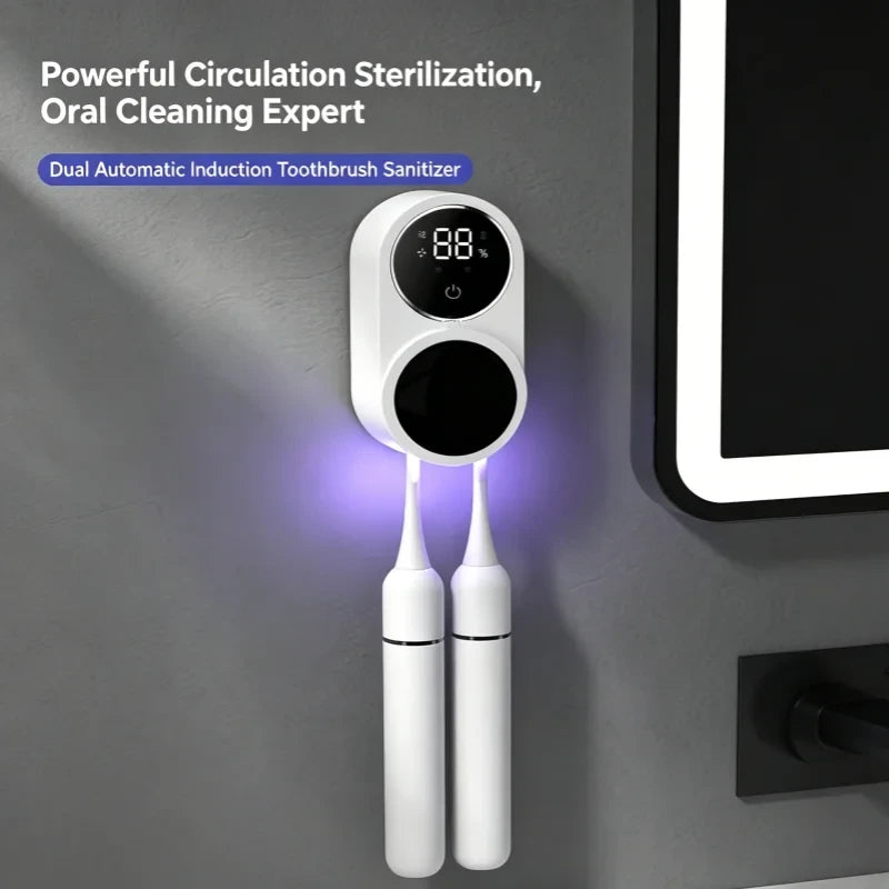 Portable Travel Toothbrush Sterilizer Case