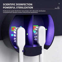 Portable Travel Toothbrush Sterilizer Case