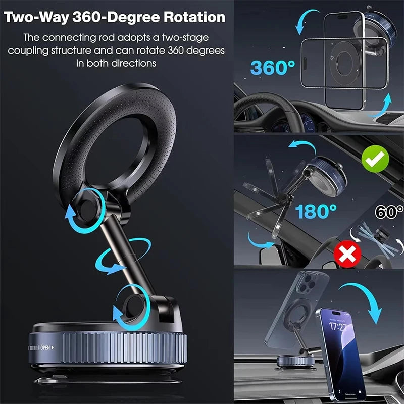 Magnetic Folding Car Phone Mount