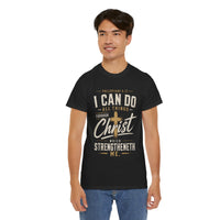 I Can Do All Things Through Christ T‑Shirt — Philippians 4:13 Christian Tee