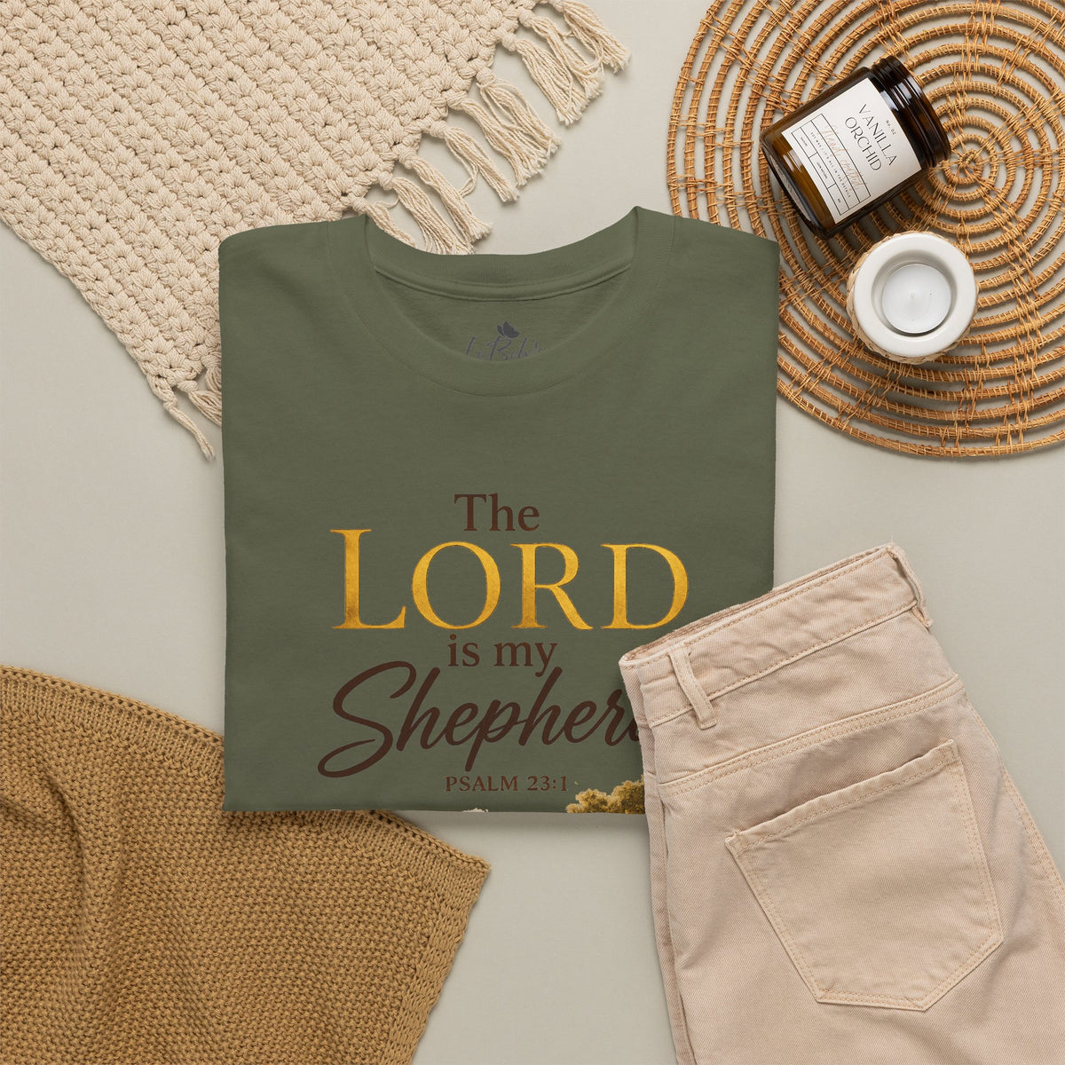 The Lord Is My Shepherd Unisex Tee