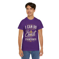 I Can Do All Things Through Christ T‑Shirt — Philippians 4:13 Christian Tee