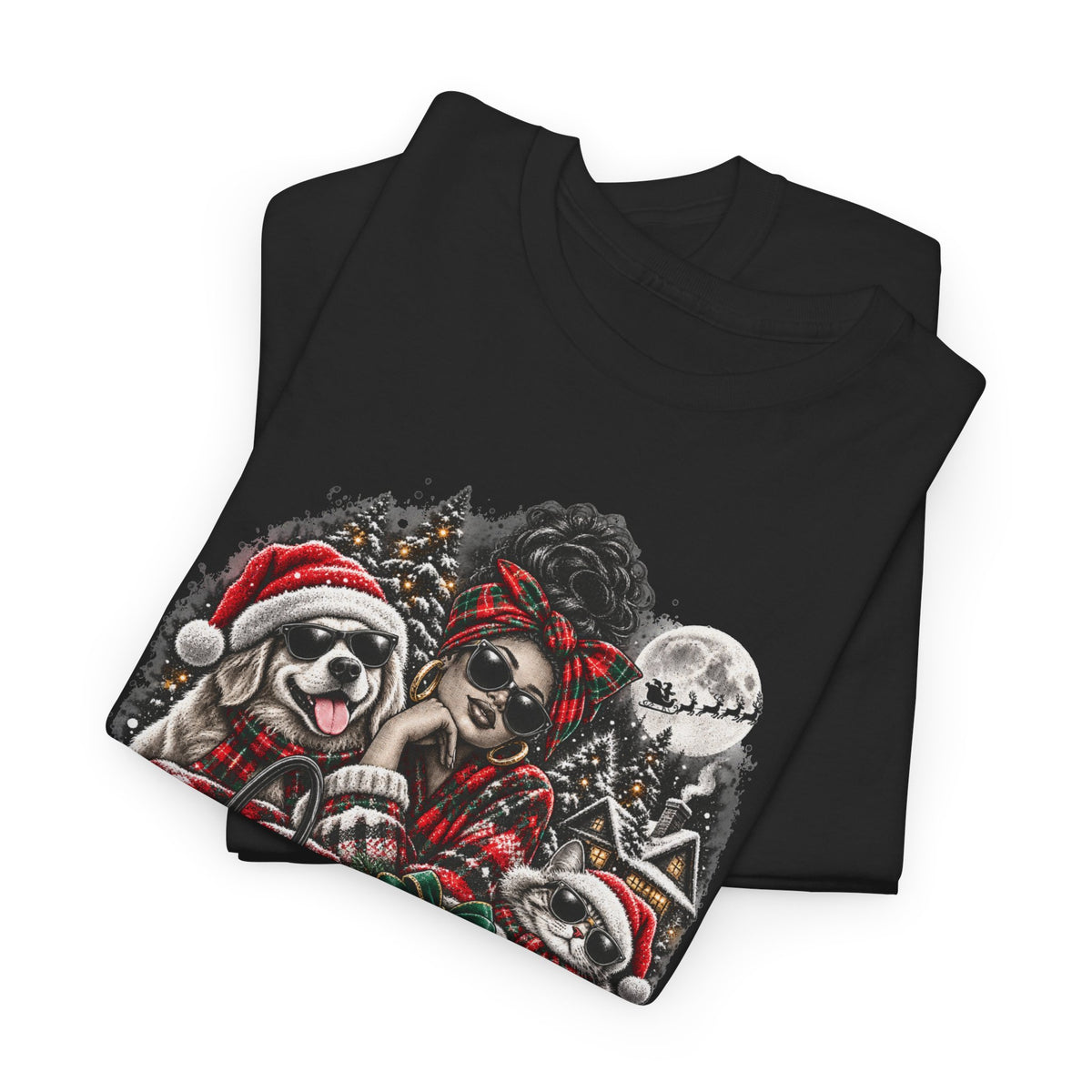 Christmas Vibes Kingdom Mindset Graphic T-Shirt