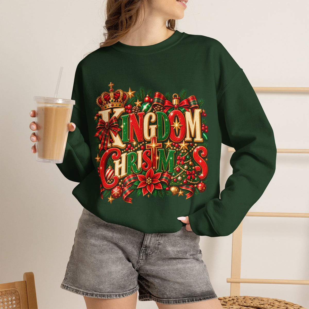 Merry Christmas Kingdom Crewneck Sweatshirt