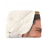Personalized Family Photo Sherpa Blanket