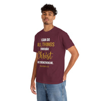 I Can Do All Things Through Christ Unisex Tee