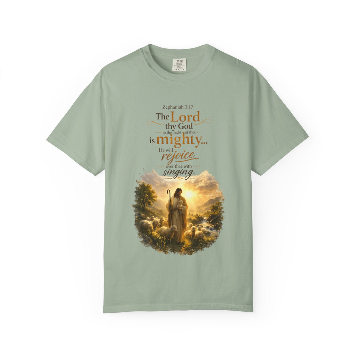"The Lord My God is Mighty; I Will Rejoice" Unisex Tee