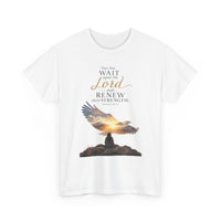 "Wait Upon the Lord" Eagle Sunrise Faith Tee