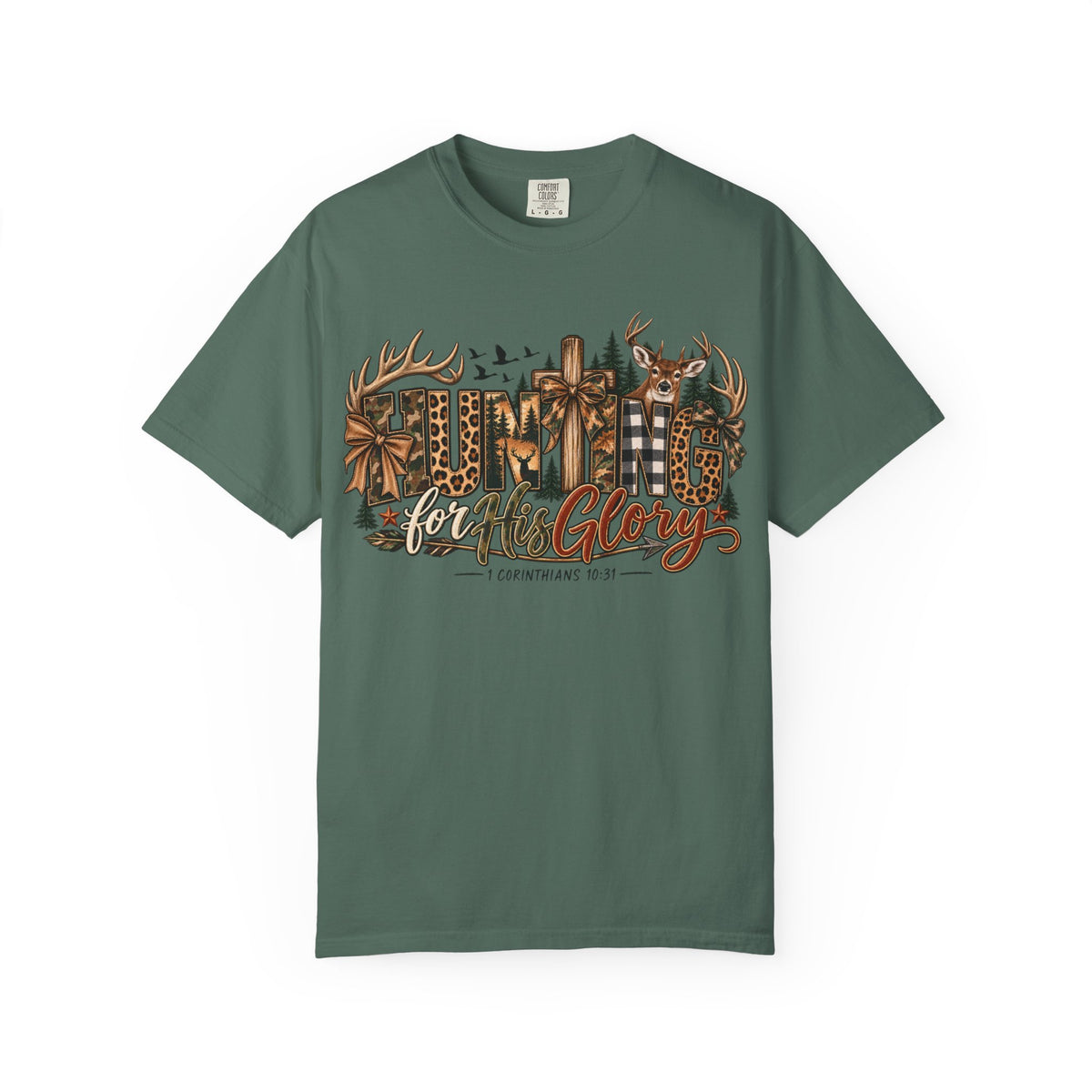 Hunting Season T-Shirt – Rustic Deer & Antler Country Graphic Tee