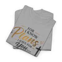Plans to Give You Hope and a Future Inspirational Unisex Tee