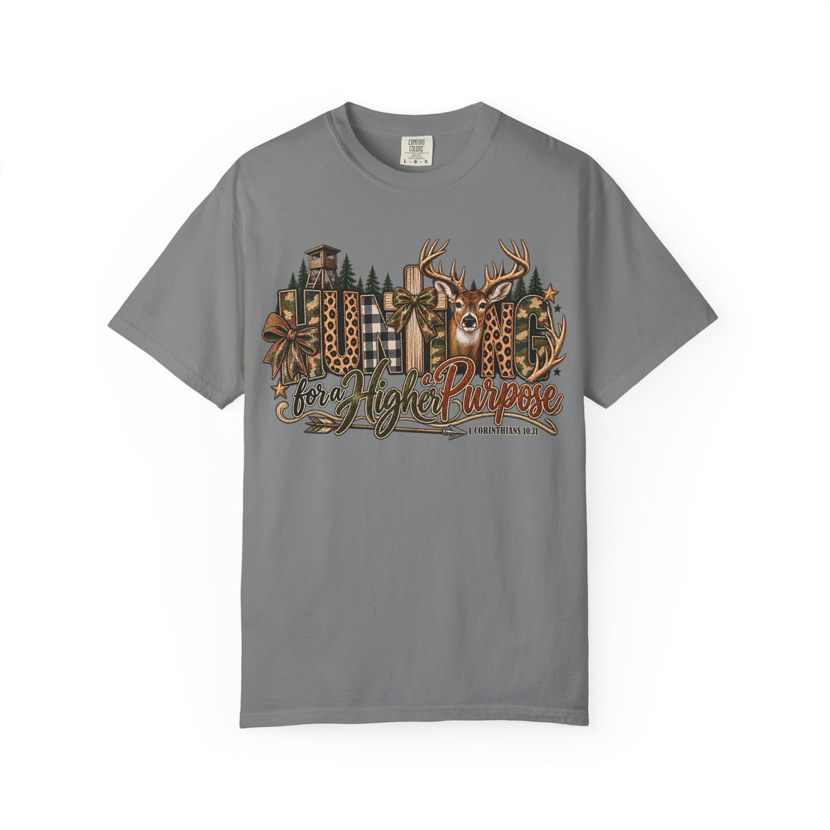 Cozy Hunting Season Wildlife Graphic T-Shirt