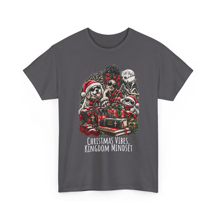 Christmas Vibes Kingdom Mindset Graphic T-Shirt