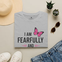 Women's Fearfully & Wonderfully Made  Butterfly Tee