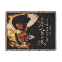 Personalized Photo Woven Blanket