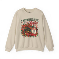 It Was Merrier in the Kingdom Christmas Crewneck Sweatshirt
