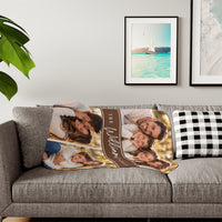 Personalized Family Photo Blanket