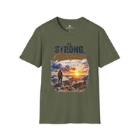 Be Strong and Courageous Christian Tee