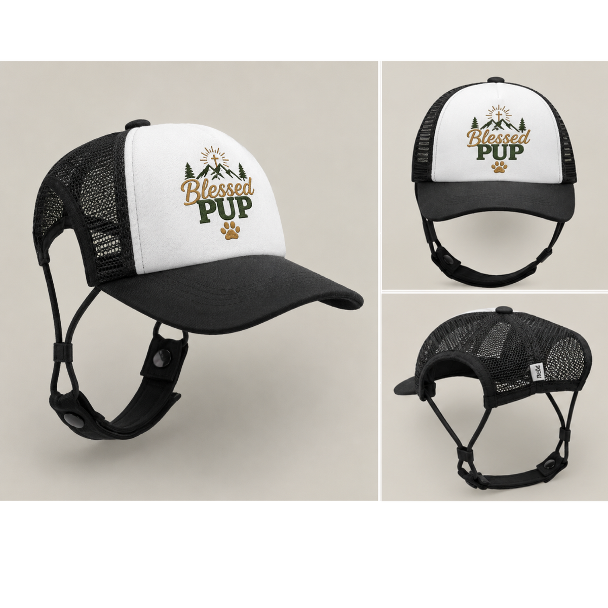Blessed Pup Trucker Hat for Dogs