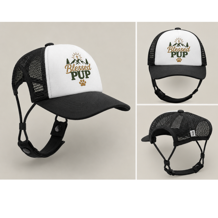 Blessed Pup Trucker Hat for Dogs