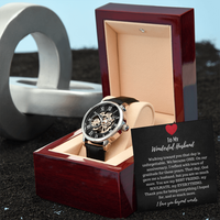 Men's Openwork Watch