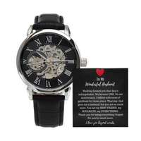 Men's Openwork Watch
