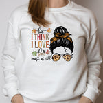 I Think I Love Fall Crewneck Sweatshirt