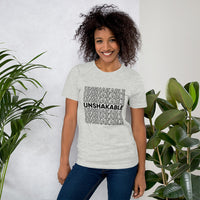 Women's Casual Short-Sleeve T-Shirt - ''Unshakable''