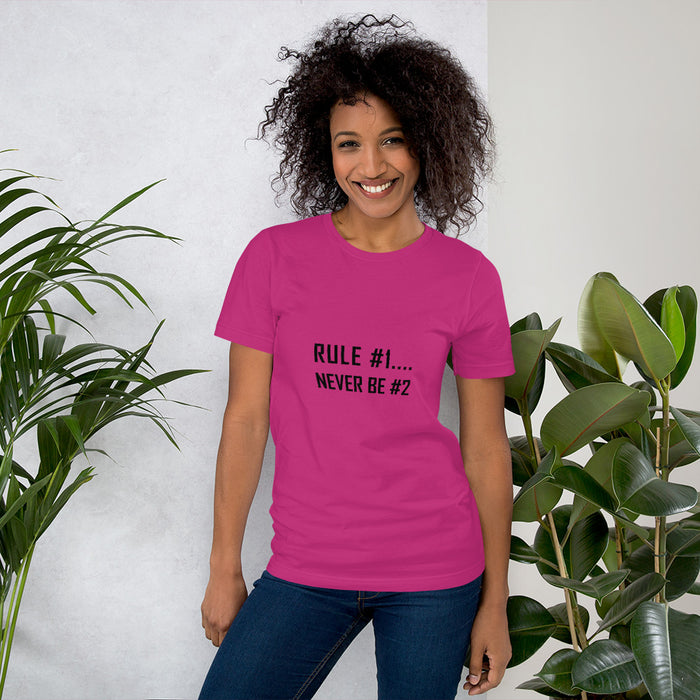 Women's Casual Short-Sleeve T-Shirt - ''Rule #1''