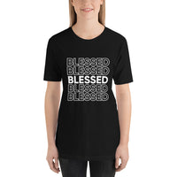 Women's Casual Short-Sleeve T-Shirt - ''Blessed''