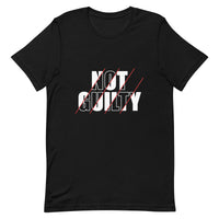 Women's Casual Short-Sleeve T-Shirt - ''Not Guilty''