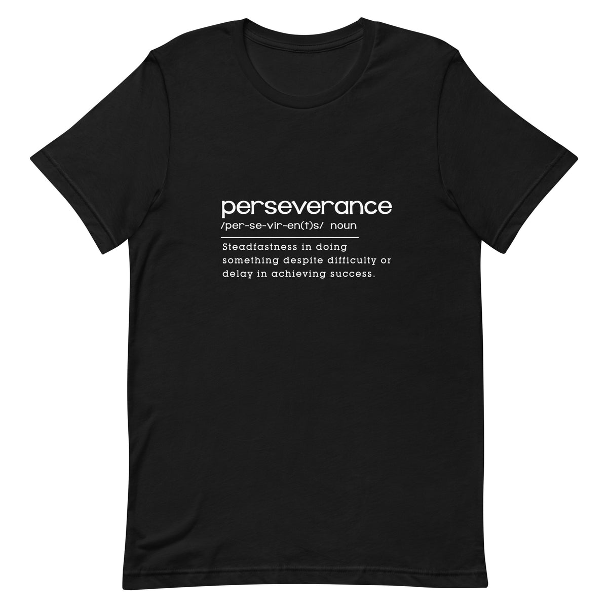 Women's Casual Short-Sleeve T-Shirt - ''Perserverance''