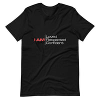 Women's Casual Short-Sleeve T-Shirt - ''I AM''